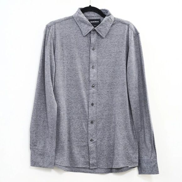 Bonobos Jersey Everyday Men's Shirt Buttondown Striped Printed Slim Fit M 273790 - Picture 7 of 12